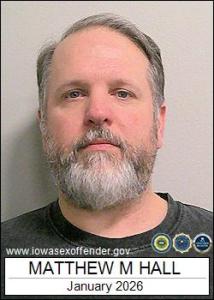Matthew Michael Hall a registered Sex Offender of Iowa