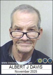 Albert John Davis a registered Sex Offender of Iowa