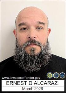 Ernest Donald Alcaraz a registered Sex Offender of Iowa