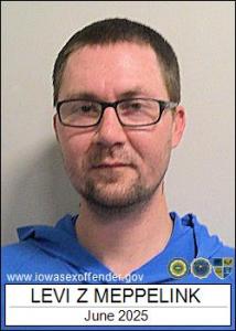 Levi Zachary Walter Meppelink a registered Sex Offender of Iowa