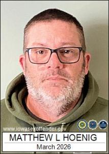 Matthew Lawrence Hoenig a registered Sex Offender of Iowa