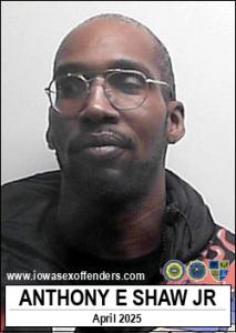 Anthony Ervin Shaw Jr a registered Sex Offender of Iowa