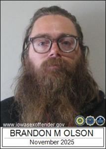 Brandon Michael Olson a registered Sex Offender of Iowa