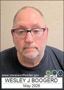 Wesley John Boogerd a registered Sex Offender of Iowa
