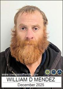 William Daniel Mendez a registered Sex Offender of Iowa