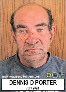 Dennis Dean Porter a registered Sex Offender of Iowa