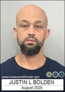 Justin Lee Bolden a registered Sex Offender of Iowa