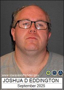 Joshua David Lee Eddington a registered Sex Offender of Iowa