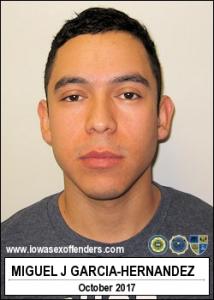 Miguel Jesus Garcia-hernandez a registered Sex Offender of Iowa