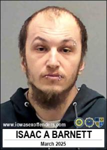 Isaac Andrew Barnett a registered Sex Offender of Iowa