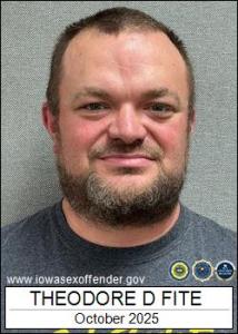 Theodore David Fite a registered Sex Offender of Iowa