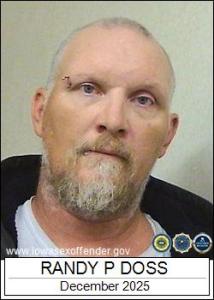 Randy Paul Doss a registered Sex Offender of Iowa