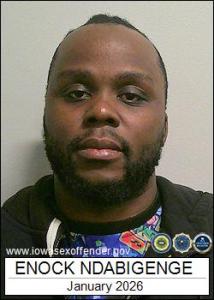 Enock Ndabigenge a registered Sex Offender of Iowa