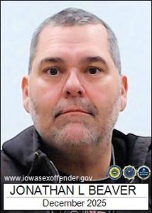 Jonathan Leroy Beaver a registered Sex Offender of Iowa