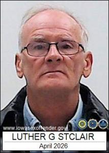 Luther Gerald Stclair a registered Sex Offender of Iowa