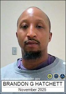 Brandon Gerard Hatchett a registered Sex Offender of Iowa