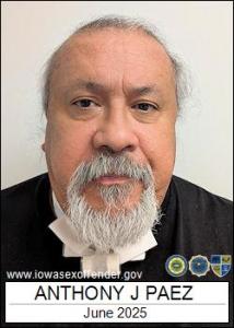 Anthony Joseph Paez a registered Sex Offender of Iowa