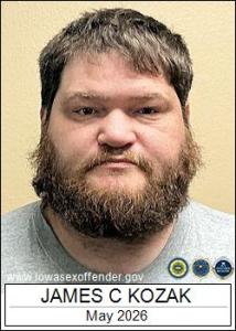 James Christopher Kozak a registered Sex Offender of Iowa
