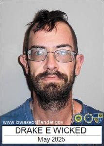 Drake Edward Wicked a registered Sex Offender of Iowa
