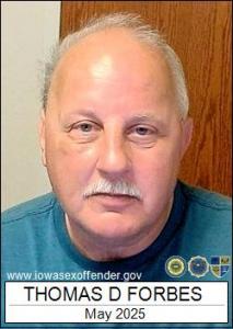 Thomas Doyle Forbes a registered Sex Offender of Iowa