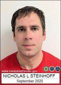 Nicholas Lee Steinhoff a registered Sex Offender of Iowa