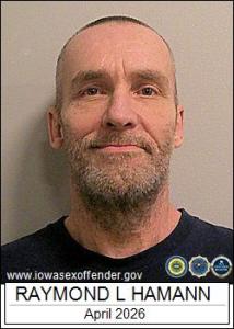 Raymond Lee Hamann a registered Sex Offender of Iowa