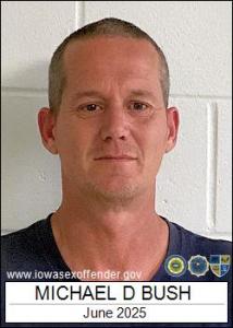 Michael David Bush a registered Sex Offender of Iowa