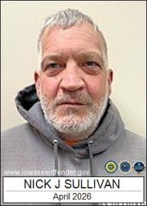 Nick Jon Sullivan a registered Sex Offender of Iowa