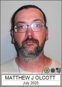 Matthew John Olcott a registered Sex Offender of Iowa