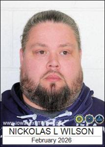 Nickolas Lee Wilson a registered Sex Offender of Iowa