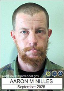 Aaron Michael Nilles a registered Sex Offender of Iowa