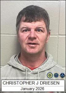 Christopher James Driesen a registered Sex Offender of Iowa