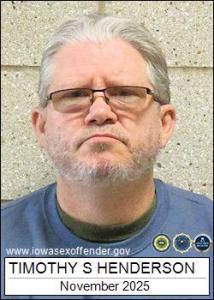 Timothy Scott Henderson a registered Sex Offender of Iowa
