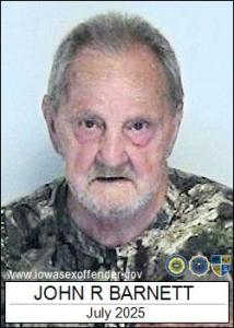 John Russell Barnett a registered Sex Offender of Iowa