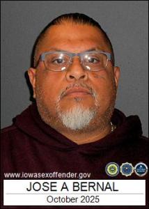 Jose Antonio Bernal a registered Sex Offender of Iowa