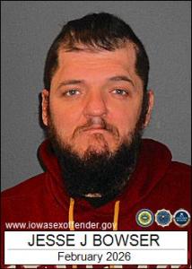 Jesse James Bowser a registered Sex Offender of Iowa