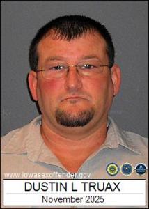 Dustin Lee Truax a registered Sex Offender of Iowa