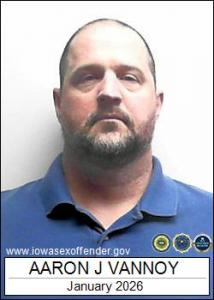 Aaron Jon Vannoy a registered Sex Offender of Iowa