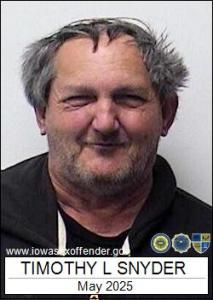 Timothy Lee Snyder a registered Sex Offender of Iowa
