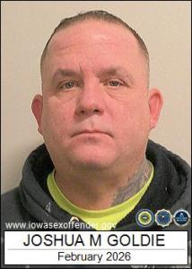 Joshua Michael Goldie a registered Sex Offender of Iowa