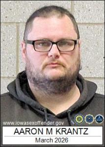 Aaron Mitchell Krantz a registered Sex Offender of Iowa