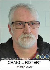 Craig Leon Rotert a registered Sex Offender of Iowa