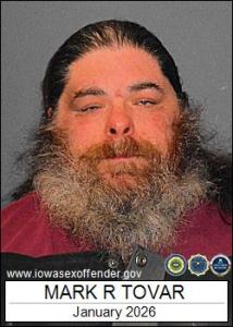 Mark Randall Tovar a registered Sex Offender of Iowa