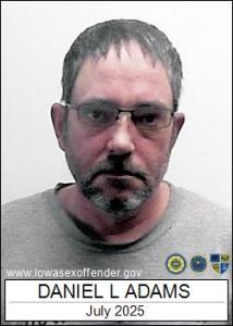 Daniel Leigh Adams a registered Sex Offender of Iowa