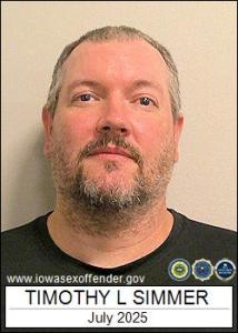 Timothy Leo Simmer a registered Sex Offender of Iowa