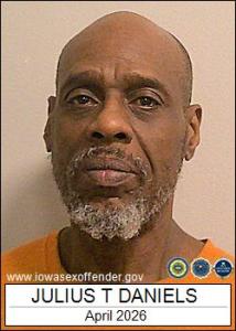 Julius Terry Daniels a registered Sex Offender of Iowa