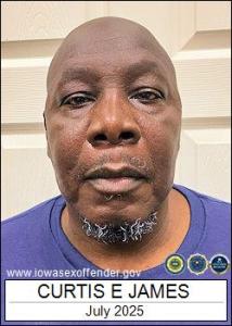 Curtis Eugene James a registered Sex Offender of Iowa