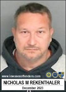 Nicholas Michael Rekenthaler a registered Sex Offender of Illinois