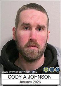 Cody Allan Johnson a registered Sex Offender of Iowa
