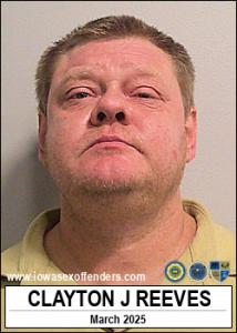 Clayton James Reeves a registered Sex Offender of Iowa